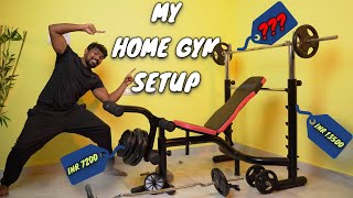 Home Gym Tour  Massive Tour of my Home Gym Setup [upl. by Aissatan]