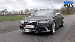 2014 Audi RS6 Avant 560hp  DRIVE amp SOUND 1080p [upl. by Yeroc]