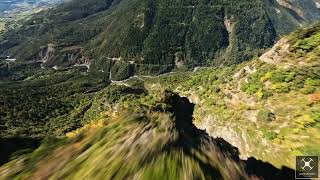 Drone FPVSerre Ponçon dans les HautesAlpes [upl. by Limay]