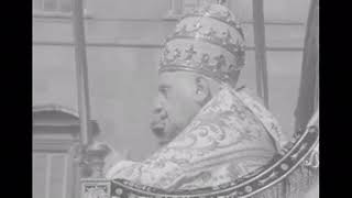 Canonization Ceremonies of Gregorio Barbarigo in Rome with Pope John XXIII 1960 [upl. by Yesnel290]