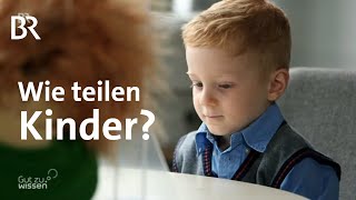 PsychologieExperiment Was empfinden Kinder als gerecht  Gut zu wissen  BR [upl. by Tshombe]