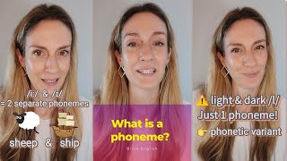 👉 What is a phoneme 👈 You ask I answer 🤔💬 shorts phoneme phonology englishpronunciation [upl. by Nnylimaj]