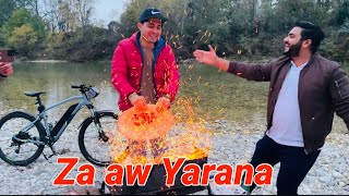 Yaran aw weekend  Azmat khan video [upl. by Atilam]