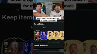 Devin amp Dylan’s pack luck was wild for the 1st Promo😅 [upl. by Ylagam280]