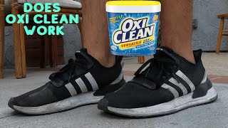 I Used OxiClean To Clean My Shoes [upl. by Ileak]