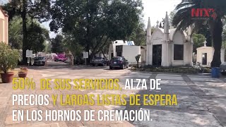 Reconocen sobresaturación y alza de precios de servicios funerarios [upl. by Loferski118]