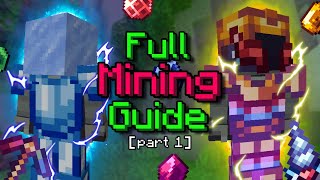 Full Mining Guide Part 1 Gear  Hypixel Skyblock [upl. by Keener]