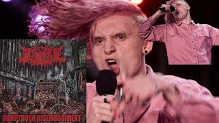 Desoectomy  Dumptruck Disembodiment Vocal Cover By Charlie Lewton BGT 🥳🎤😈 [upl. by Ymiaj]