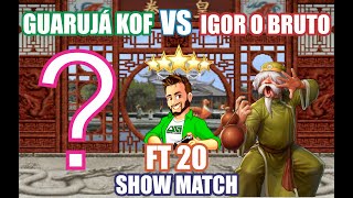 IGOR O BRUTO VS GUARUJÁ PLAYERS  KOF 2002 [upl. by Bosch]