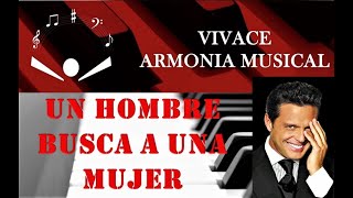 LUIS MIGUEL UN HOMBRE BUSCA UNA MUJER PIANO TUTORIAL [upl. by Julio]