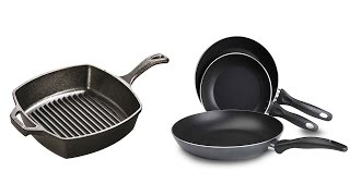 Top 5 Best Frying Pan Reviews Best Cooking Pans [upl. by Nylyaj]