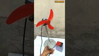 775 DC motor Experiment🤓12volt dc motor fan motor dcmotor fan science project tablefan tech [upl. by Eibob4]