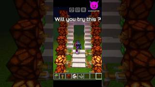 Minecraft viral build hack that will blow your mind minecraft shorts [upl. by Gilbertina]