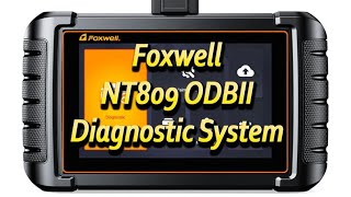 Foxwell NT809 OBDII Scan Tool [upl. by Ier990]