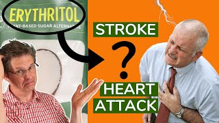 Does Erythritol Increase the Risk of Heart Disease and Stroke [upl. by Adoc464]