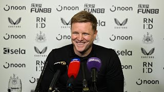 PRESS CONFERENCE  Eddie Howe preTottenham Hotspur H [upl. by Tevlev]