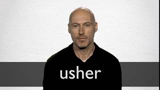 How to pronounce USHER in British English [upl. by Arval841]