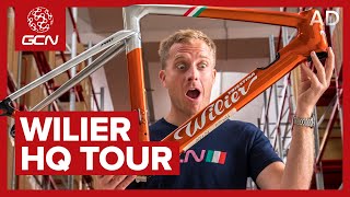 Italian Super Bike Heritage amp Innovation Wilier Triestina HQ Tour [upl. by Immas]