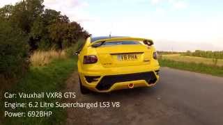 VXR8 GTS with Walkinshaw Performance exhaust wild cam and supercharger [upl. by Artekal]