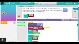 Codeorg Express Course 2022 Lesson 7 [upl. by Truk]