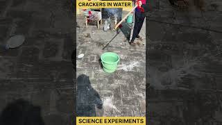 diwali crackers experiment  science experiments experiment physics shorts [upl. by Vanderhoek]