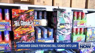 Consumer Grade Fireworks Bill Signed into Law [upl. by Alecia947]