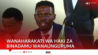 LIVE DEUSDEDITH NA WANAHARAKATI WENGINE WA HAKI ZA BINADAMU WANAPIGA SPANA MUDA HUU MAKONDA NDANI [upl. by Javed]