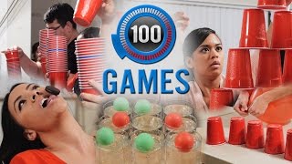 Minute to Win It Games 100 Party Games Ultimate Party Game List [upl. by Enelloc]