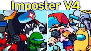 Friday Night Funkin VS Impostor v4 NEW LEAKS Fanmade Imposter v4 FNF Mod Hard [upl. by Kalin]