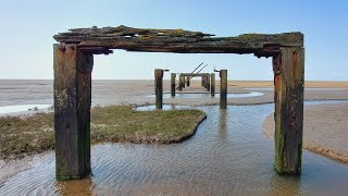 Snettisham RSPB nature reserve Beachwalk Birdwatching [upl. by Etterb]