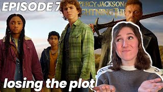 Percy Jackson and The Olympians Episode 7 BREAKDOWN AND REVIEW  this one kinda lost me ngl [upl. by Oravla]