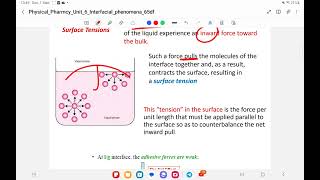 interfacial tension 1 [upl. by Pratt388]