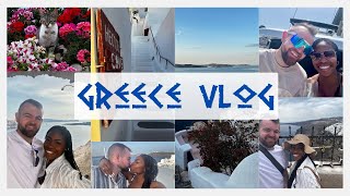 EPIC TRAVEL VLOG ANNIVERSARY PROPOSAL IN SANTORINI [upl. by Ahslek305]