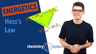 Hess’s Law and Hess Cycles ALevel Chemistry [upl. by Borek869]