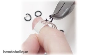 How to Use BeadSmiths Jump Ring Opener [upl. by Aleunam]