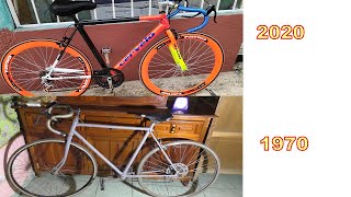 Restauracion de Bicicleta Antigua Bike Restoration [upl. by Leeth]