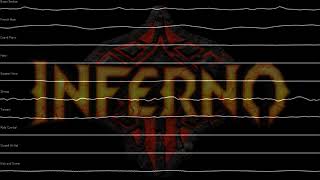 Inferno  OSRS Music HQ Oscilloscope View [upl. by Robi]