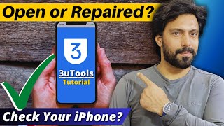 Check If Your iPhone is Opened or Repaired Using 3uTools  Easy Tutorial [upl. by Aikaj]