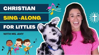 Sunday school songs for kids Christian singalong with favorite Bible songs for babies and toddlers [upl. by Anytsirk]