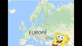 Europe Portrayed by Spongebob [upl. by Allys]