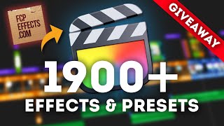 1900 Effects and Presets for FCP  FCPeffectscom Review [upl. by Allicerp641]