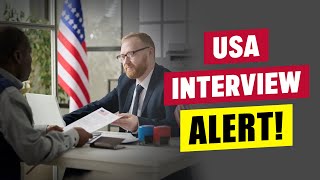 USA Interview Alert  USA Interview Questions amp Answers  USA interview Preparation  USA Interview [upl. by Snodgrass]