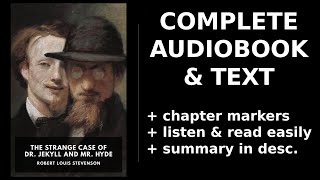 The Strange Case of Dr Jekyll and Mr Hyde 💖 By Robert Louis Stevenson FULL Audiobook [upl. by Cochard189]