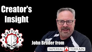 AdeptiCon 2024  Creators Insight  Imperial Terrain John Brader [upl. by Alleen]