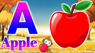 A for apple  अ से अनार  abcd  phonics song  a for apple b for ball c for cat  abcd song  abcde [upl. by Hazelton]