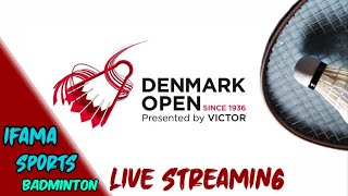 Livescore  Badminton Denmark Open 2023 R32 [upl. by Lletniuq672]