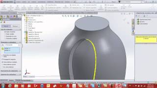 ✅ Tutorial SUPERFICIES SOLIDWORKS FACIL [upl. by Leverett]