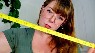 ASMR  Flirty Seamstress Measures You gender neutral rp [upl. by Yeltneb961]