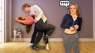 FLIRTY DANCE PRANK ON MY GIRLFRIEND she got mad Lev Cameron [upl. by Rose903]