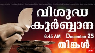 Holy Mass I Malayalam Mass I December 25 I Monday I Qurbana I 645 AM [upl. by Madian]